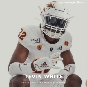 E189: Tevin White, 4-star Arizona State Running Back Signee