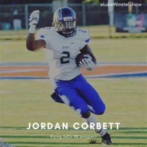 E131: Ft. Jordan Corbett- rising JuCo running back prospect (Minipod)