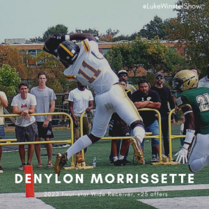 E86: Ft. Denylon Morrissette- 4-star, Top247 football prospect: growing up with Gunner Stockton, 8 offers in one weekend, recruiting timeline