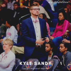 E102: Kyle Sandy- Covering basketball in Georgia, "rapper beef," and national players to watch