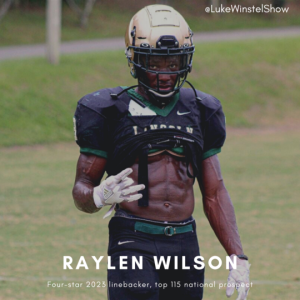 E135: Ft. Raylen Wilson, 4-star linebacker and 2023 top 115 national prospect