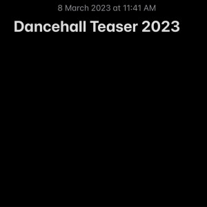 Dancehall 2023 Teaser