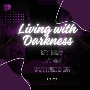 Living with Darkness by Rev John Schneider (7/21/24)