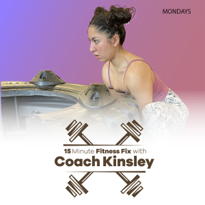 Coach Kinsley's story and the Fitness Fix podcast origins