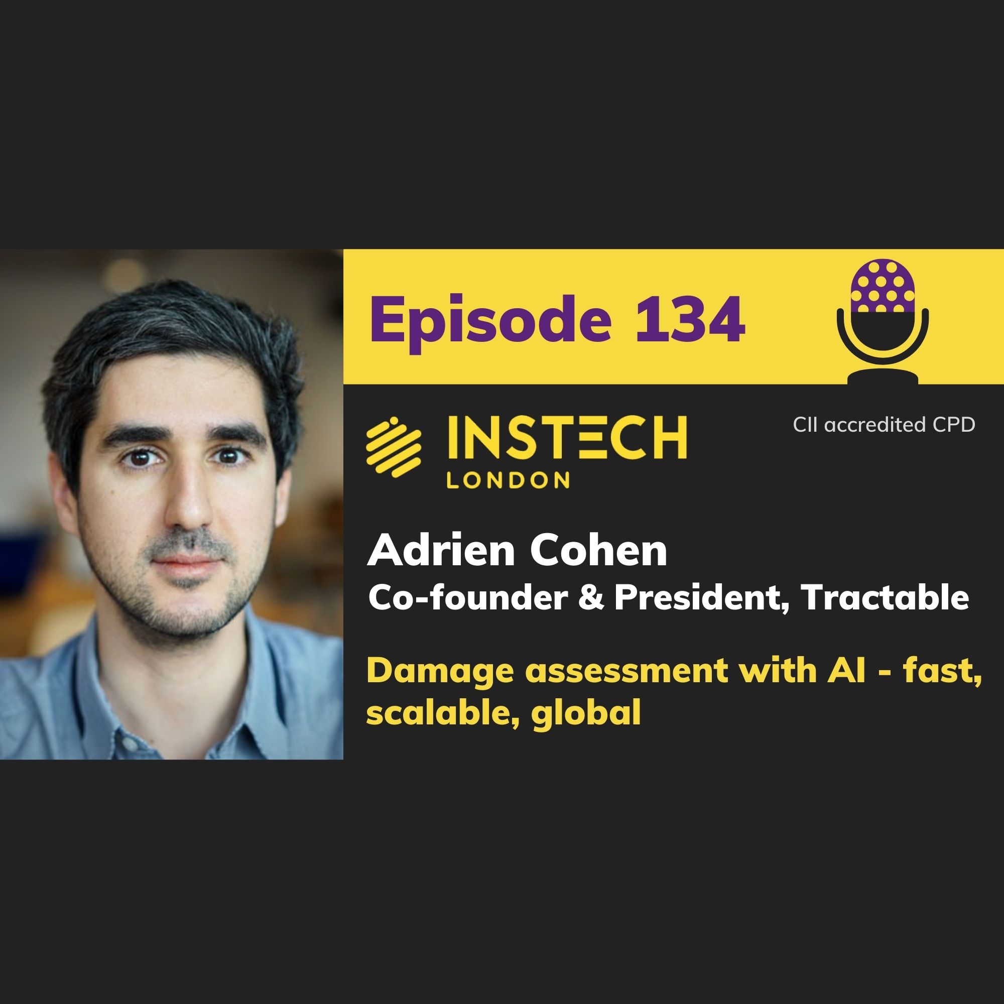 Adrien Cohen: Co-founder & President, Tractable: Damage assessment with AI - fast, scalable, global (134)