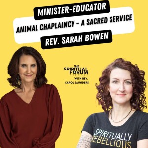 Animal Chaplaincy - A Sacred Service with Rev. Sarah Bowen - EP 294