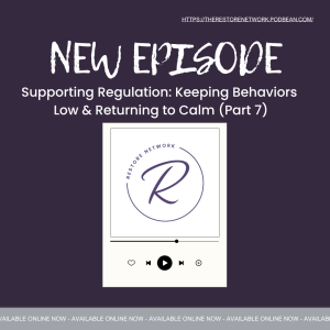 Supporting Regulation: Keeping Behaviors Low & Returning to Calm (Part 7)