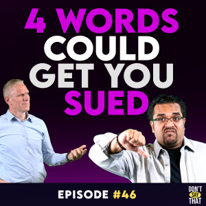 Using These 4 Words on Sales Calls? You Could Get Sued!
