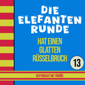 13- Die Elefantenrunde hat einen glatten Rüsselbruch (... im Krankenhaus)