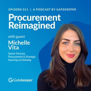 The Rise of Agile Procurement with Michelle Vita, Senior Director of Procurement and Strategic Sourcing at Datadog