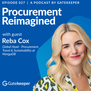 Creating a Digital Procurement Function For the Future with Reba Cox of MongoDB