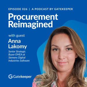 Mastering the Art of Building Relationships in Procurement: Insights from Anna Lakomy, Senior Strategic Buyer EMEA at Siemens