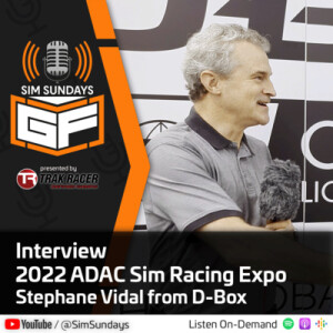 2022 ADAC Sim Racing Expo - Day 1 Interview Stephane Vidal from D-Box