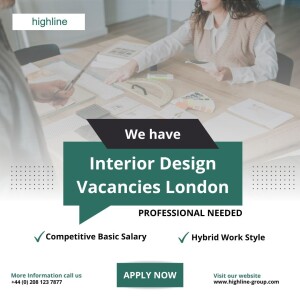 Interior Design Vacancies in London