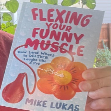 Mike's first set in 10 years and Book 3 Flexing Your Funny Muscle