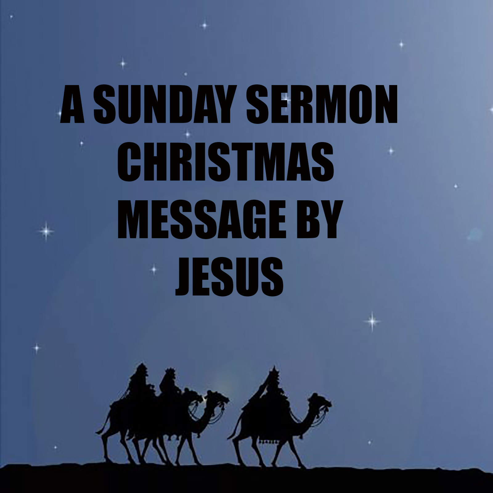 A Sunday Sermon