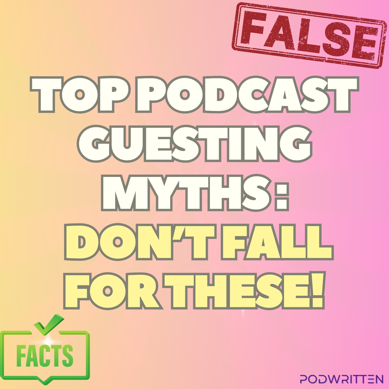 Debunking myths about being a podcast guest to grow your show | Ep 24