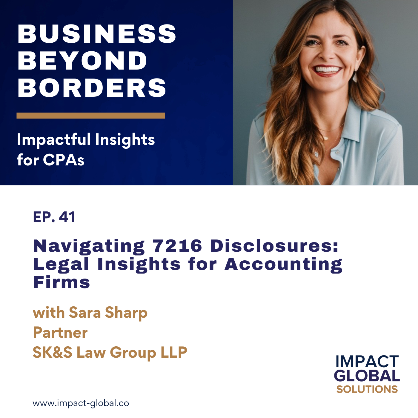 Business Beyond Borders: Impactful Insights for CPAs