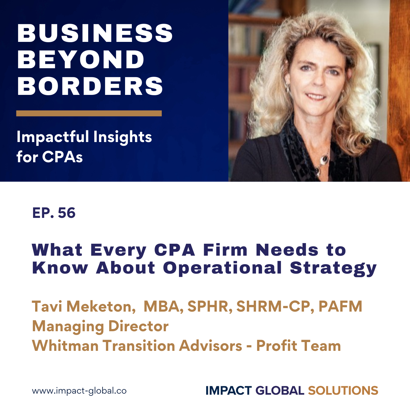Business Beyond Borders: Impactful Insights for CPAs