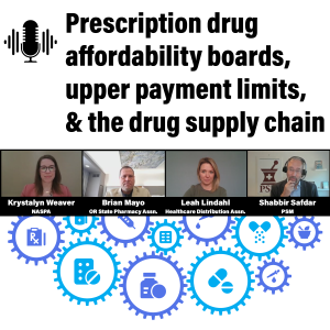 Prescription Drug Affordability Boards, Upper Payment Limits, and the Drug Supply Chain