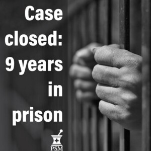Case Closed: 9 Years in Prison