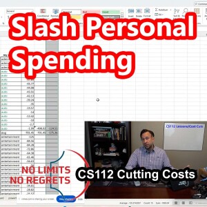 CS112 Cutting Personal Expenses