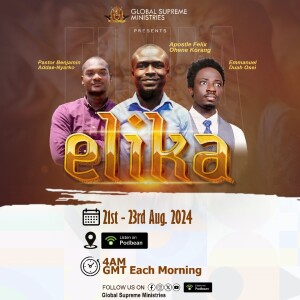 ELIKA; GIVE US THIS DAY OUR DAILY BREAD