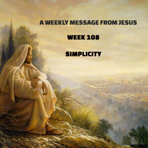 A Weekly Message from Jesus - 23.03.01