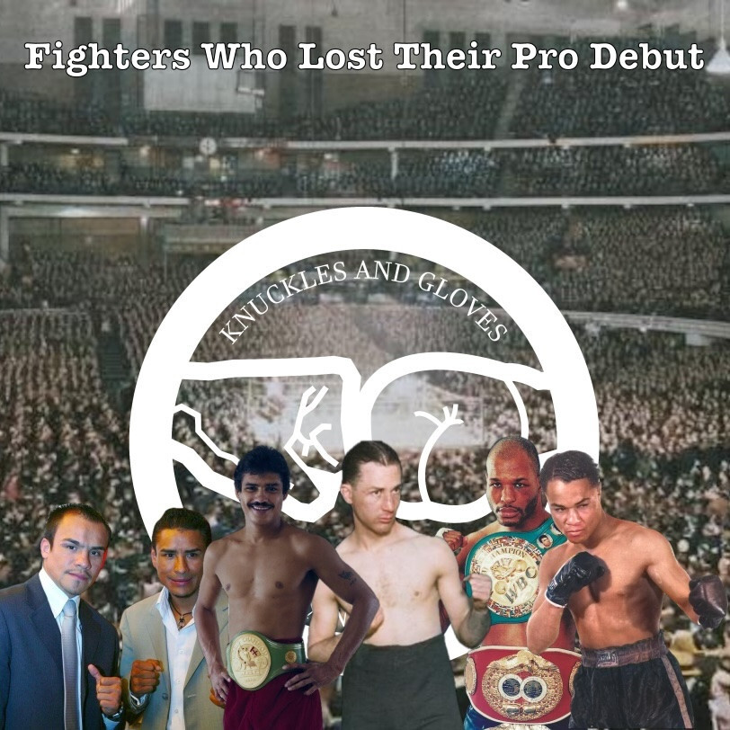 Fighters Who Lost Their Pro Debut