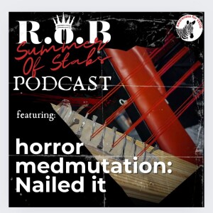 "Nailed It: A Satirical Dive into Horror and Healing"**