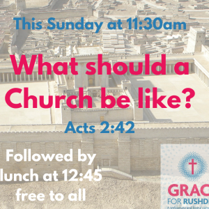 What should a church be like?