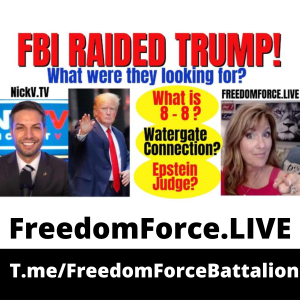 FBI Raids Trump 8.9.22
