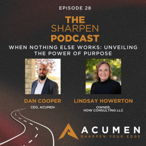 When Nothing Else Works: Unveiling the Power of Purpose
