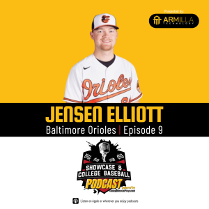 Interview with Jensen Elliott, RHP, Baltimore Orioles