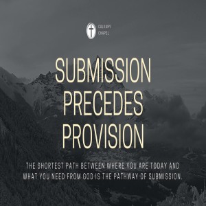 Submission Precedes Provision