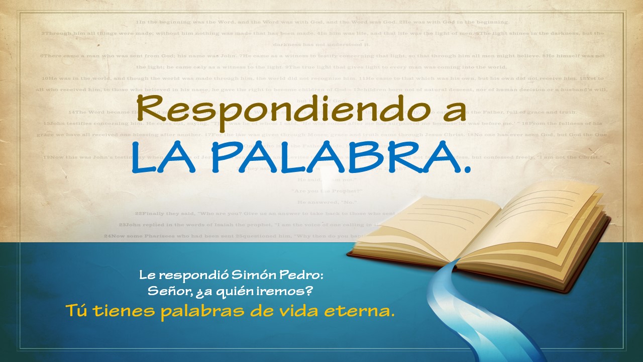 Respondiendo a Su palabra. Pastor Gerson González. 26-Noviembre-2017.