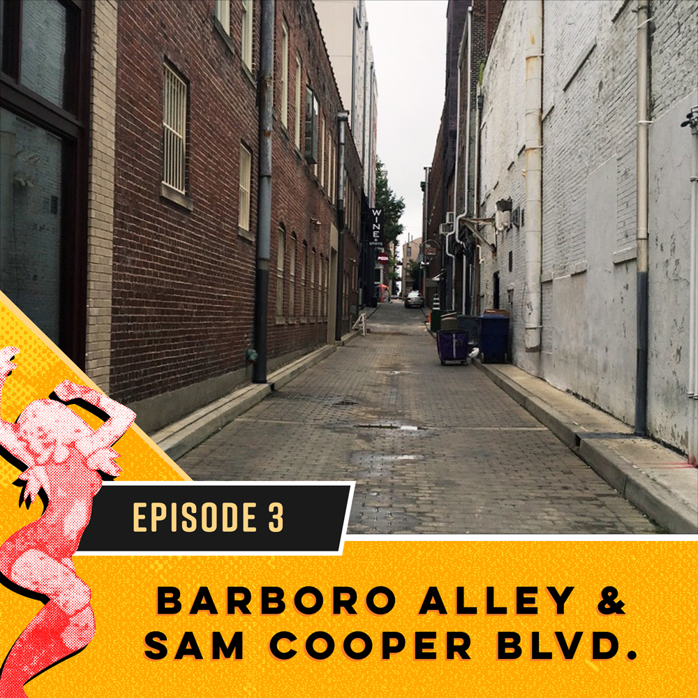 Barboro Alley and Sam Cooper Boulevard