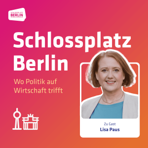 Schlossplatz Berlin - Lisa Paus, Bundesministerin für Familie, SeniorIinnen, Frauen und Jugend