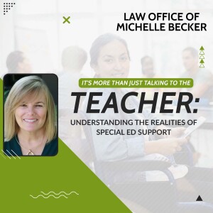 It's More Than Just Talking to the Teacher: Understanding the Realities of Special Ed Support