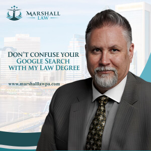 Don’t confuse your Google Search with my Law Degree