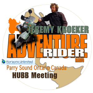 ADV Rider Jeremy Kroeker, HUBB Travelers Meeting in Ontario Canada