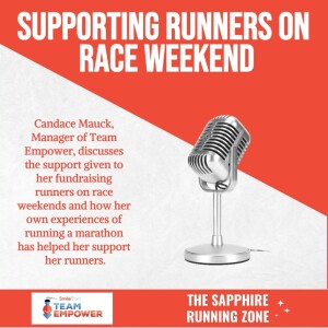 SUPPORTING RUNNERS ON RACE WEEKEND