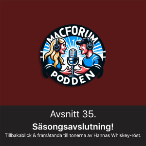 35. Säsongsavslutning - Tillbakablick och framåtanda till tonerna av Hannas whiskey-röst!