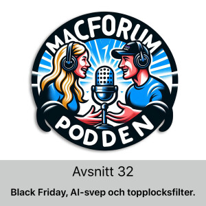 32. Black Friday, AI-svep och topplocksfilter.