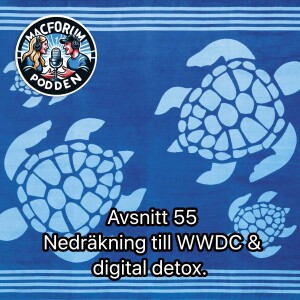 55. Nedräkning till WWDC & digital detox