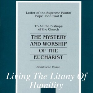 Living The Litany Of Humility