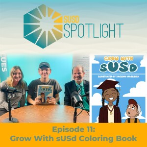 The "Grow with sUSd" Coloring Book w/Chap Student Artist Jackson Washburn