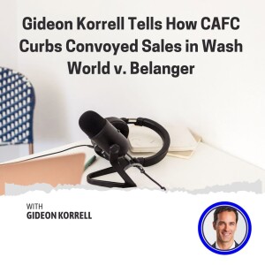 Gideon Korrell Tells How CAFC Curbs Convoyed Sales in Wash World v. Belanger