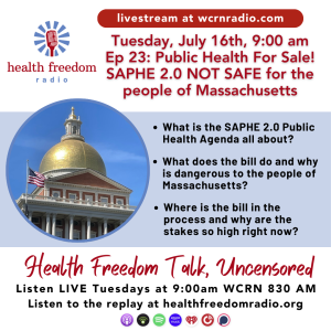 #23:: Public Health For Sale: The SAPHE bill is not SAFE for Massachusetts