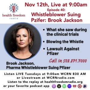 #40 Whistleblower Suing Pfizer: Brook Jackson